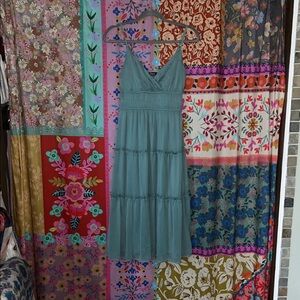 TRIXXI Teal Midi Dress(WORN ONCE)